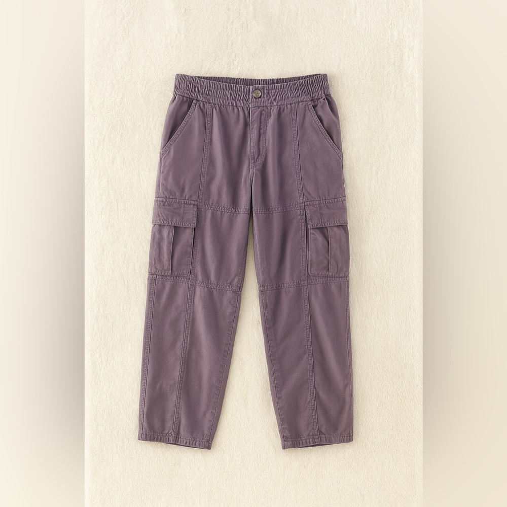 Gap kids size youth 10 Purple Cargo style light weight Pants